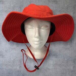 The Game WPL11590‎ Red Adult Ultralight Booney Camping Hiking Round Brim Hat Cap